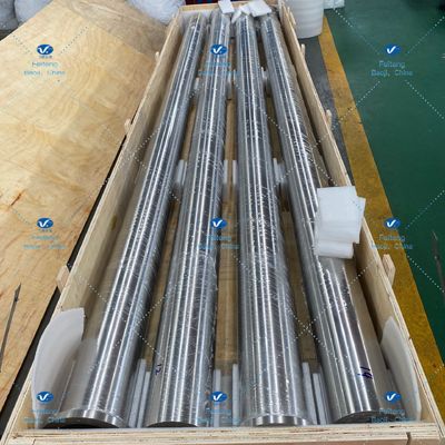 133mm*125mm*2940mm Titanium Gr2 Tube Targets Include Flange